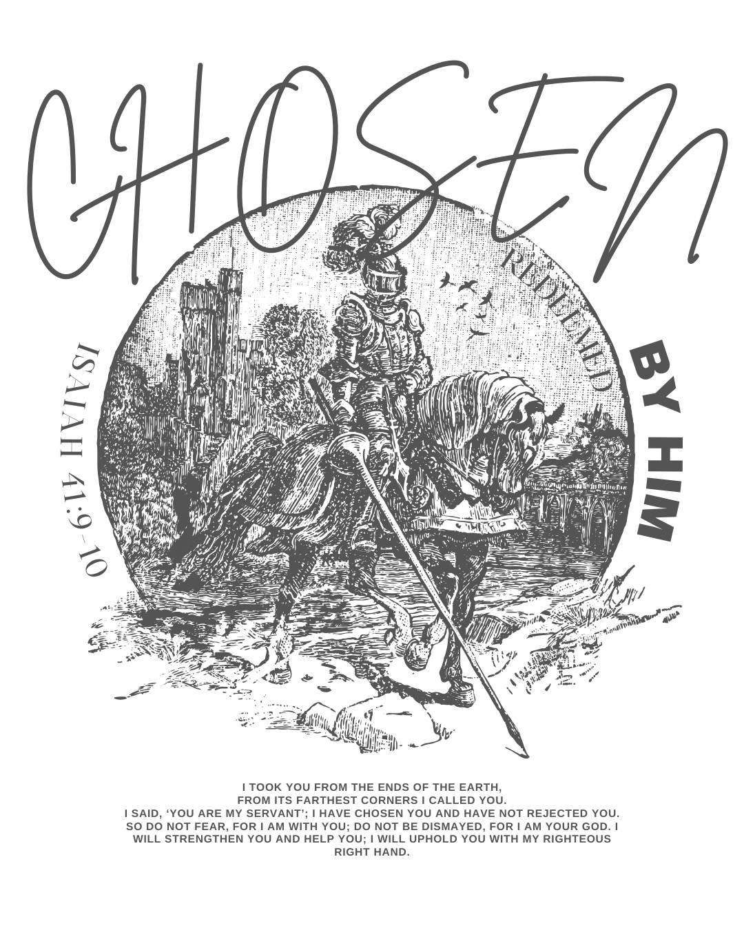 CHOSEN BY HIM (White)